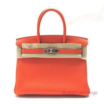 【HERMES】エルメス バーキン30 コピー フューオレンジ 6060711